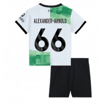 Liverpool Alexander-Arnold #66 Vonkajší Detský futbalový dres 2023-24 Krátky Rukáv (+ trenírky)